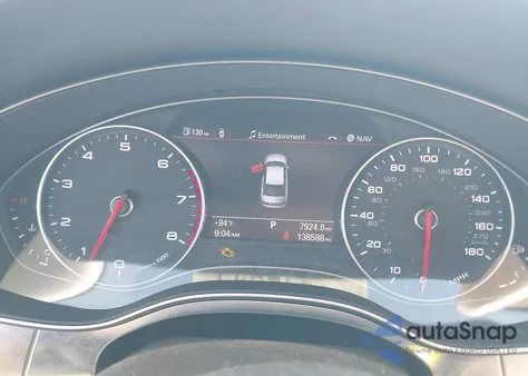 2012 Audi A6 Prestige из США, поврежденный, VIN WAUJGAFC1CN095650